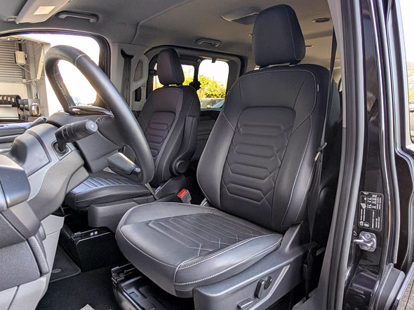FORD Tourneo Custom 340 L2H1 2.5 Duratec 232ch Hybride rechargeable Titanium X CVT - Miniature 17