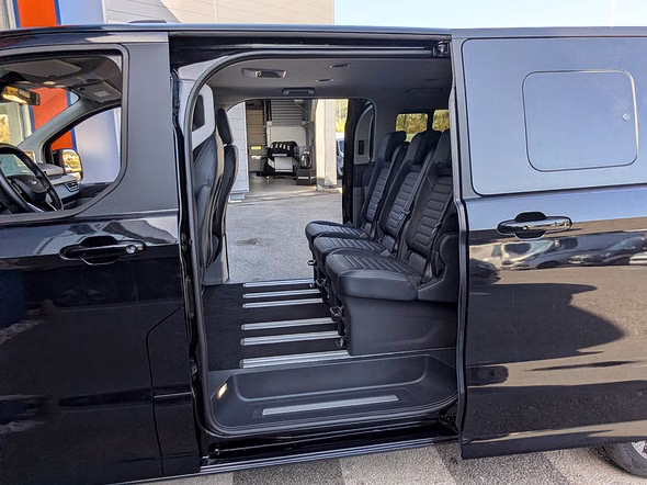 FORD Tourneo Custom 340 L2H1 2.5 Duratec 232ch Hybride rechargeable Titanium X CVT - Miniature 24