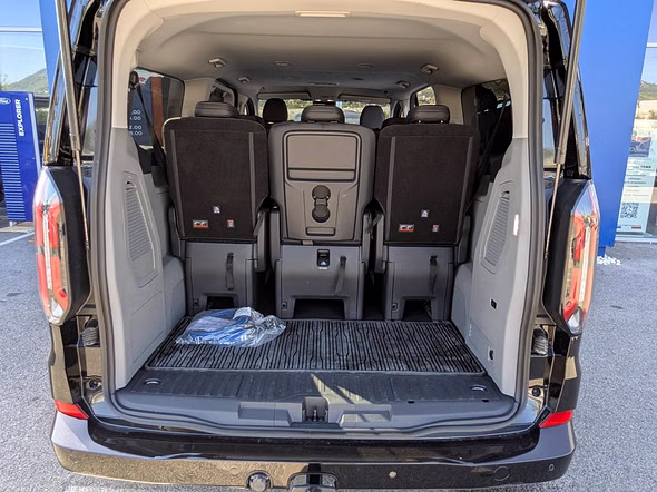 FORD Tourneo Custom 340 L2H1 2.5 Duratec 232ch Hybride rechargeable Titanium X CVT - Miniature 27