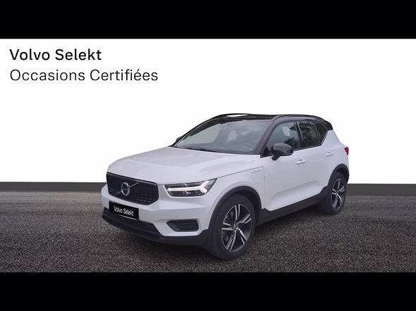 VOLVO XC40 T5 Twin Engine 180 + 82ch R-Design DCT 7 - Miniature 1