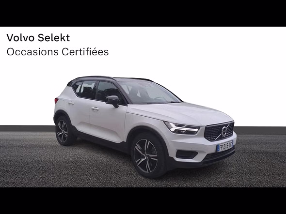 VOLVO XC40 T5 Twin Engine 180 + 82ch R-Design DCT 7 - Miniature 6