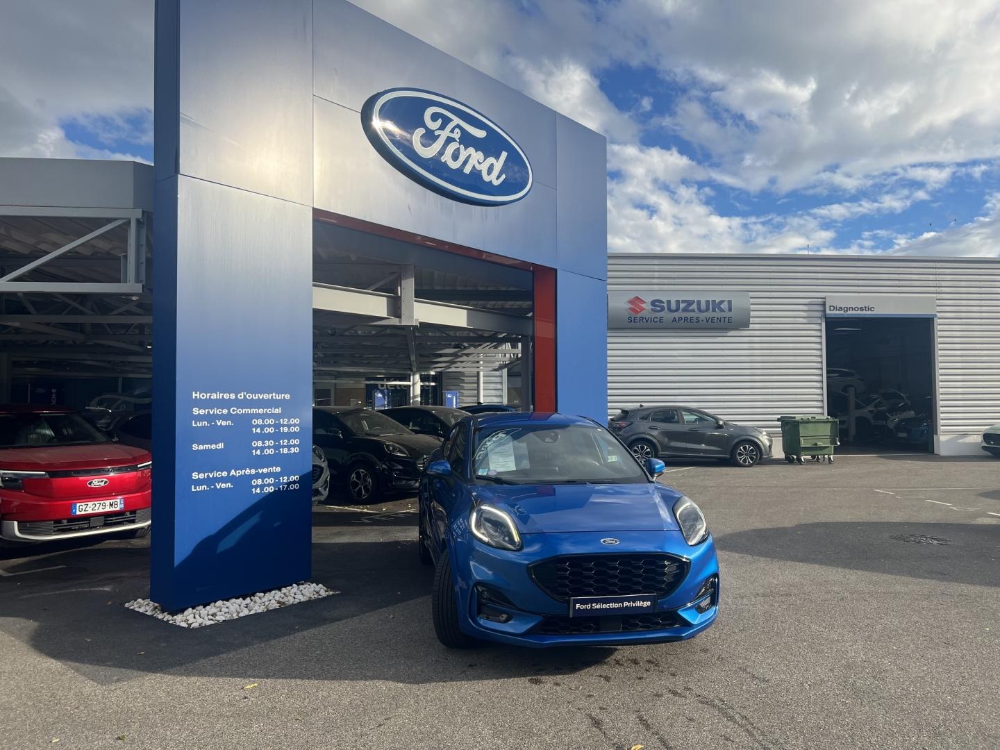 FORD Puma 1.0 Flexifuel 125ch S&S mHEV ST-Line X - Photo 8
