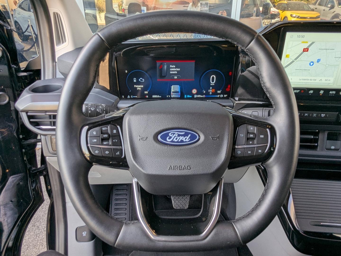 FORD Tourneo Custom 340 L2H1 2.5 Duratec 232ch Hybride rechargeable Titanium X CVT - Photo 12