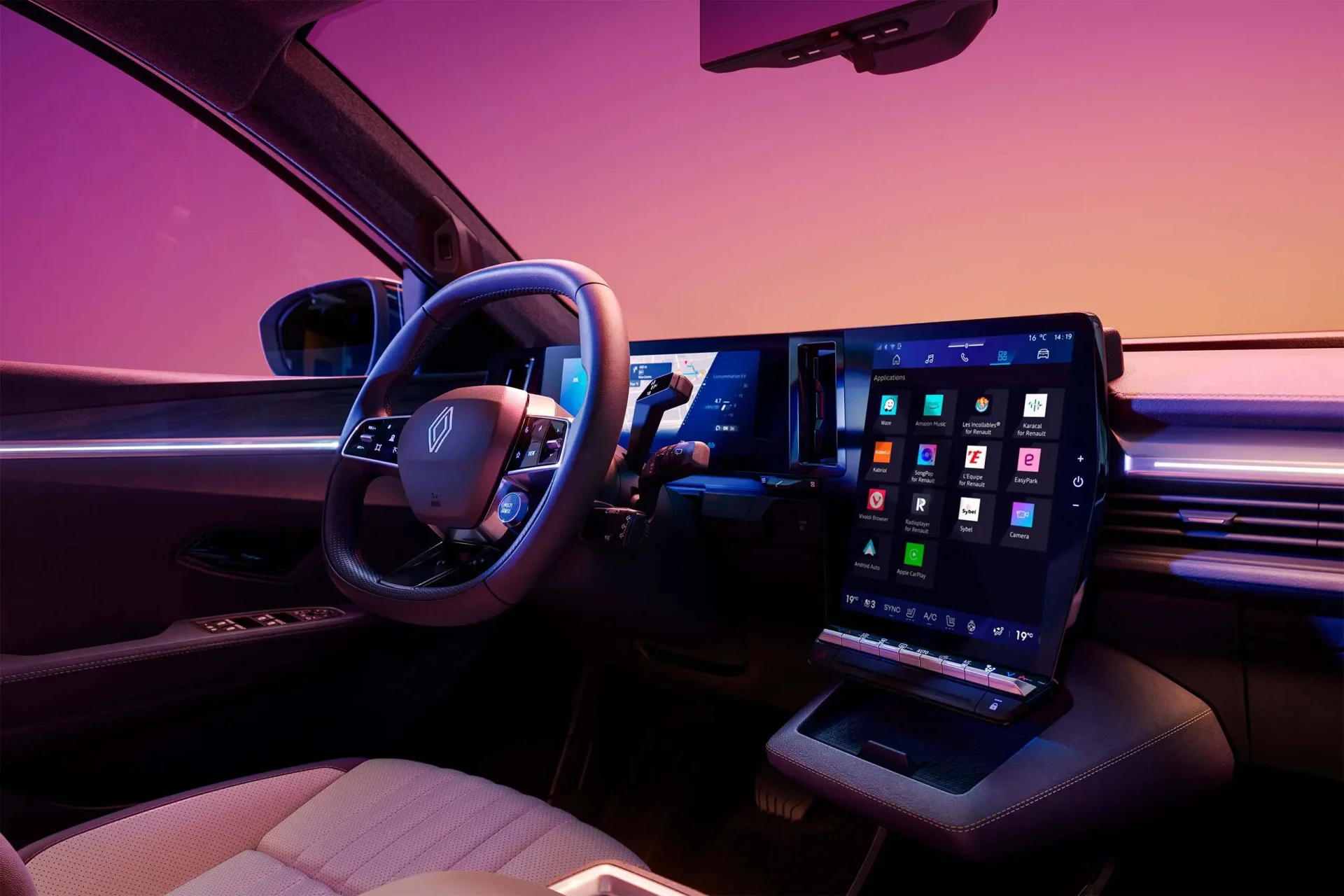 SCENIC E-TECH  intérieur