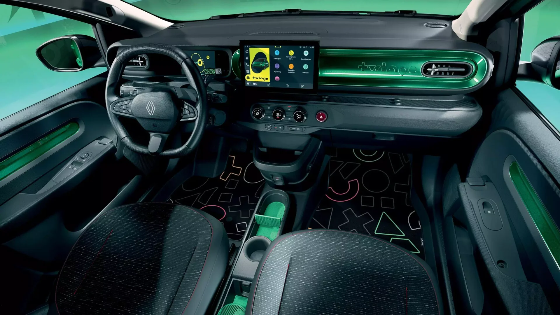 TWINGO E-TECH  intérieur