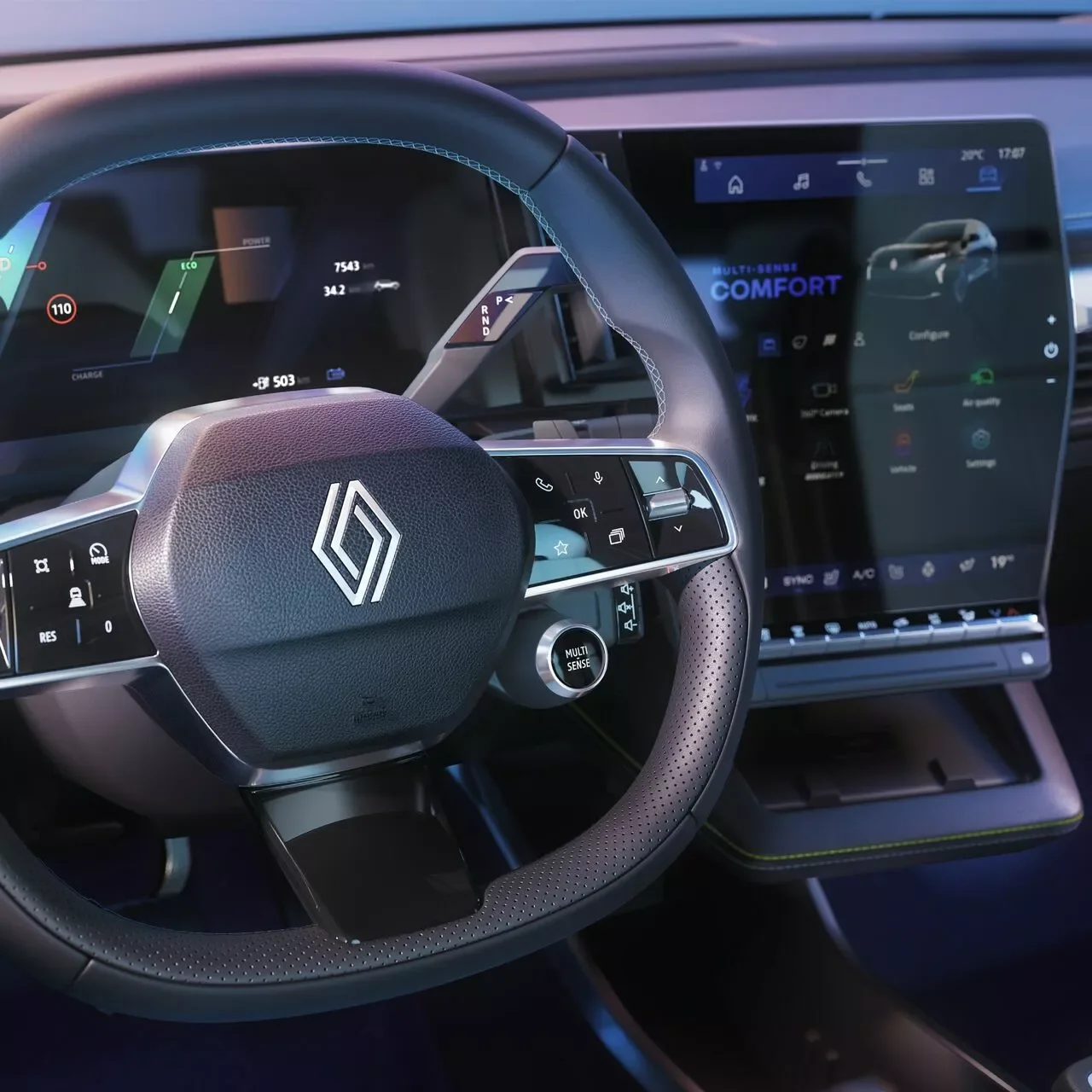 SCENIC E-TECH  intérieur 5