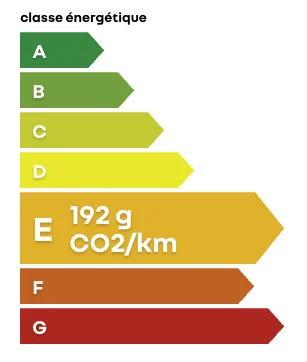 Étiquette énergie E