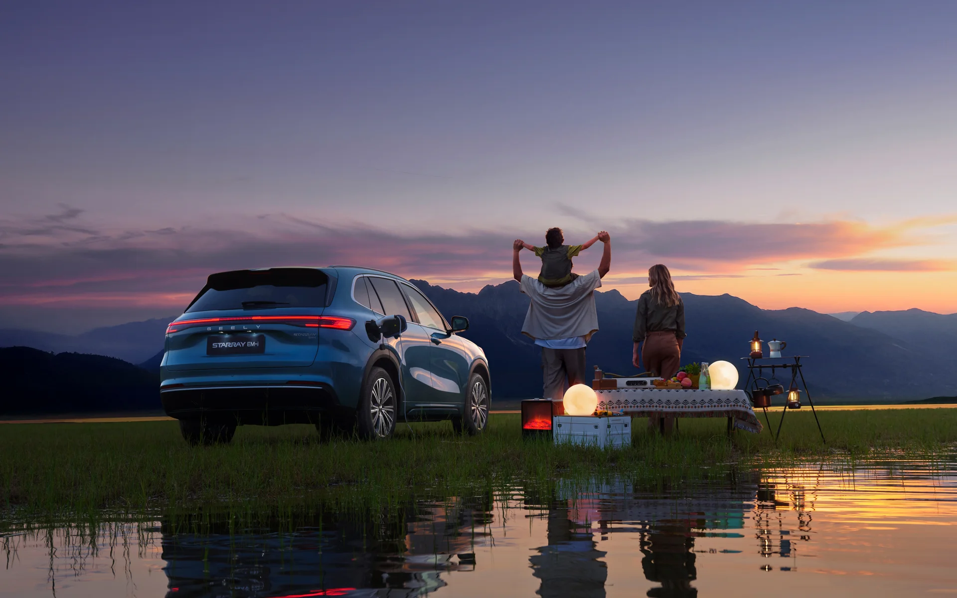GEELY STARRAY EM-i extérieur