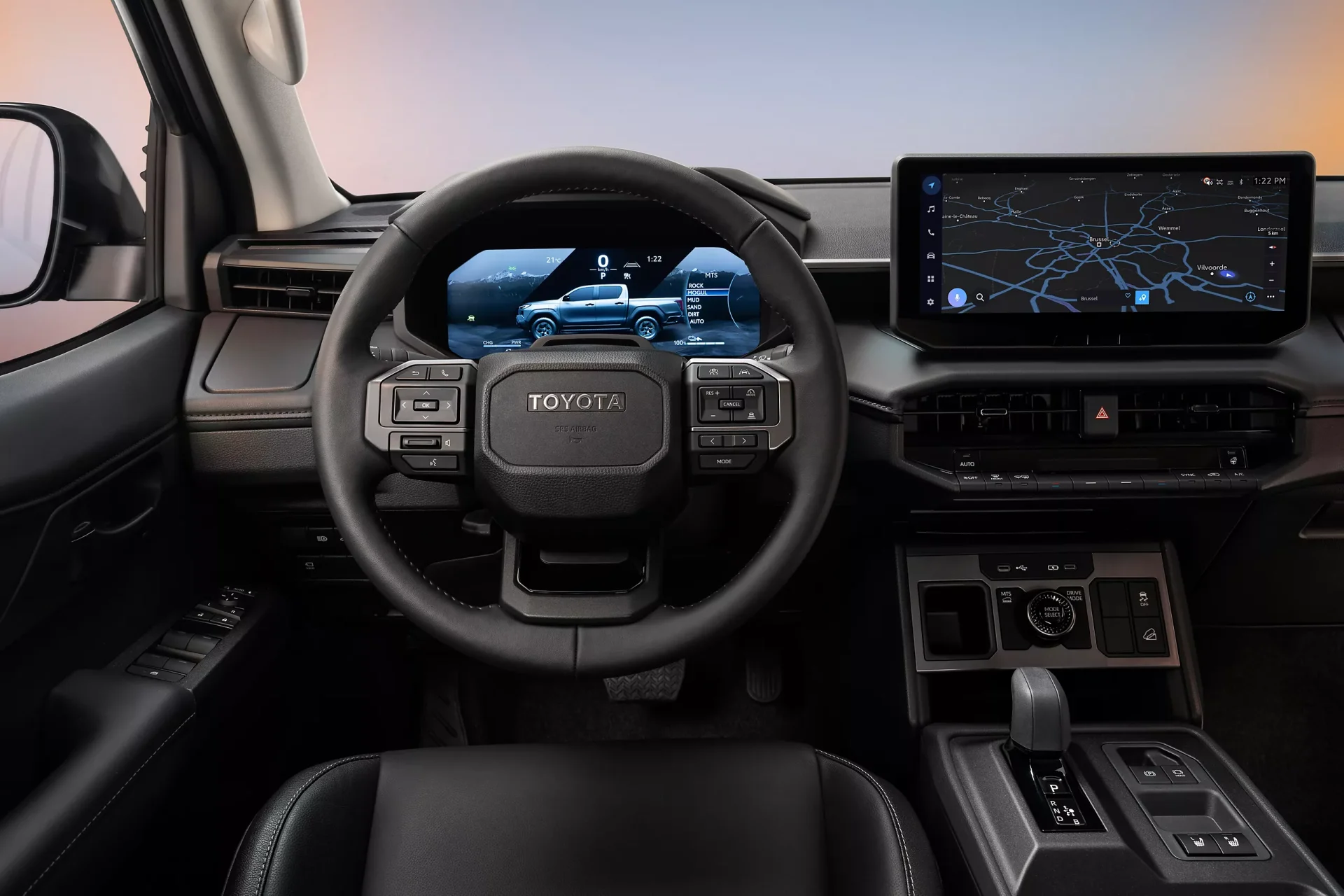 Nouveau Toyota Hilux intérieur 3