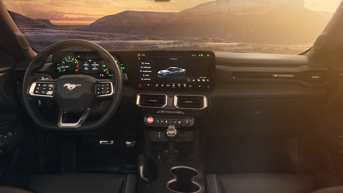 Mustang intérieur
