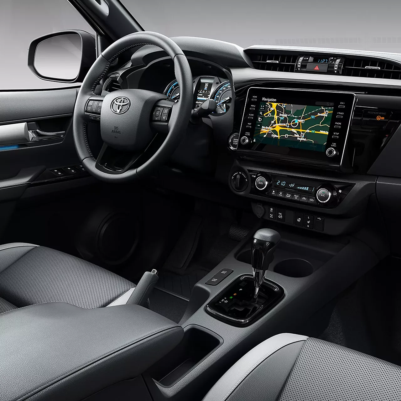 Hilux intérieur