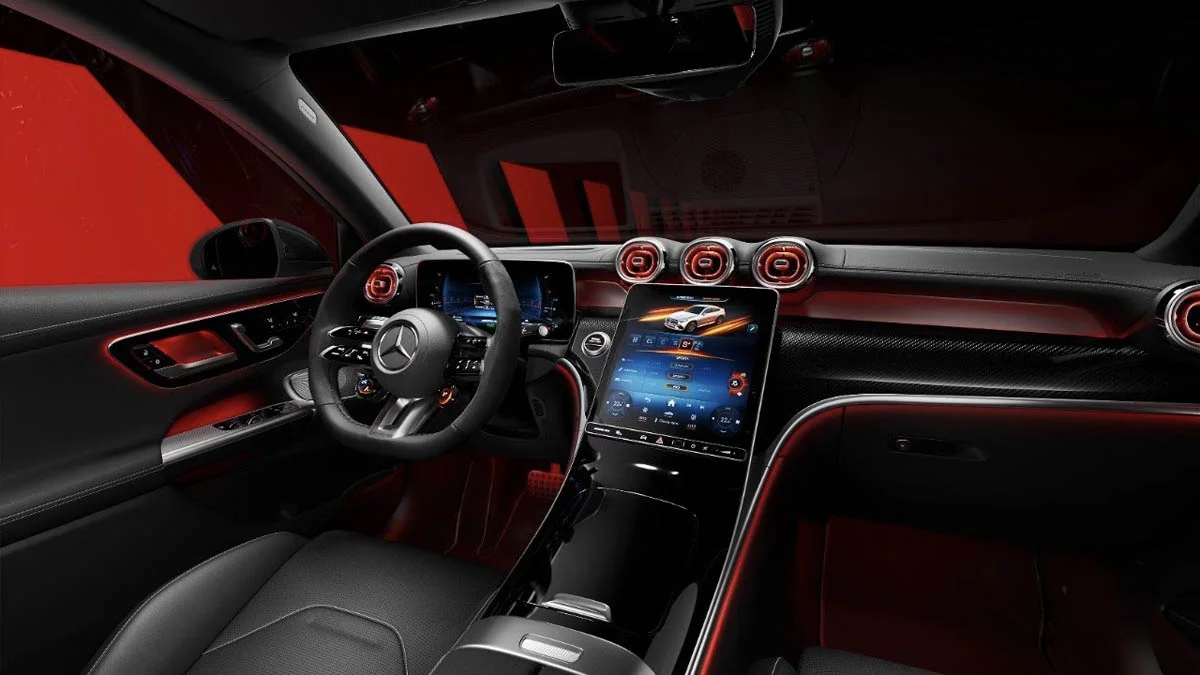 AMG GLC Coupé intérieur 3