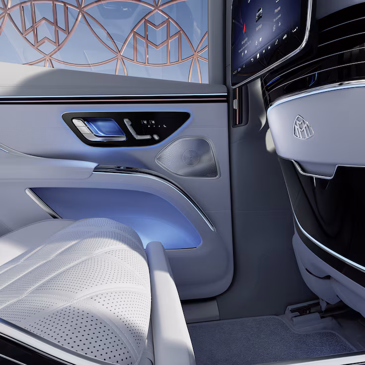 Mercedes-Maybach EQS SUV intérieur