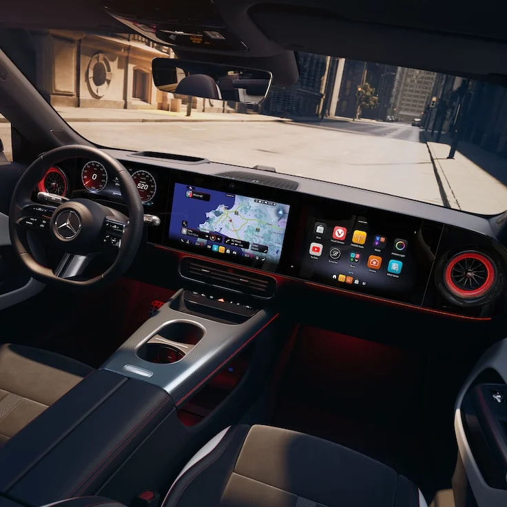 CLA Électrique intérieur