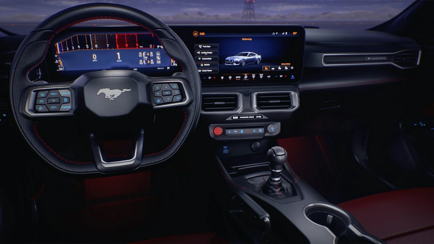 Mustang intérieur 2