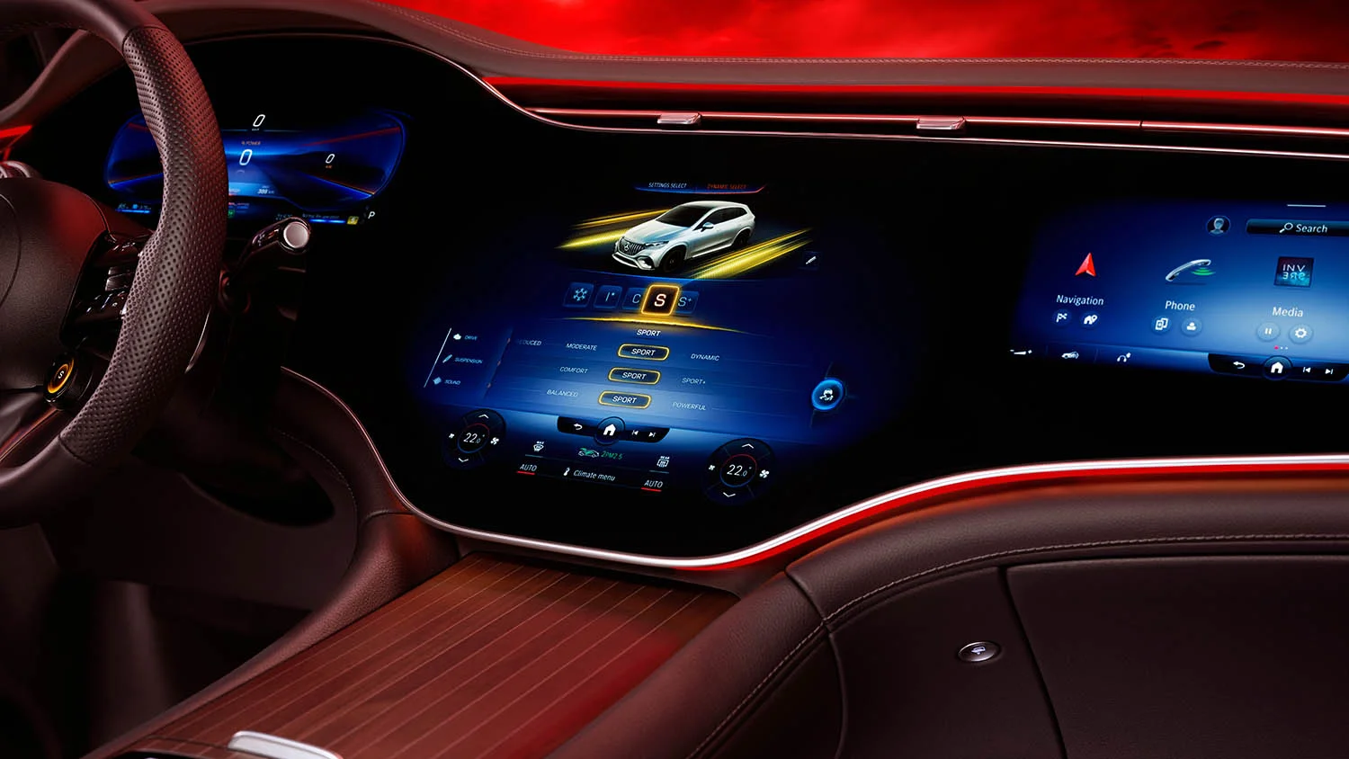 AMG EQE SUV intérieur 5