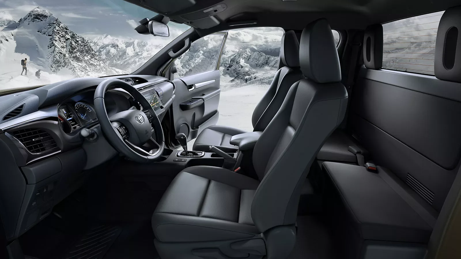 Nouveau Toyota Hilux intérieur 5