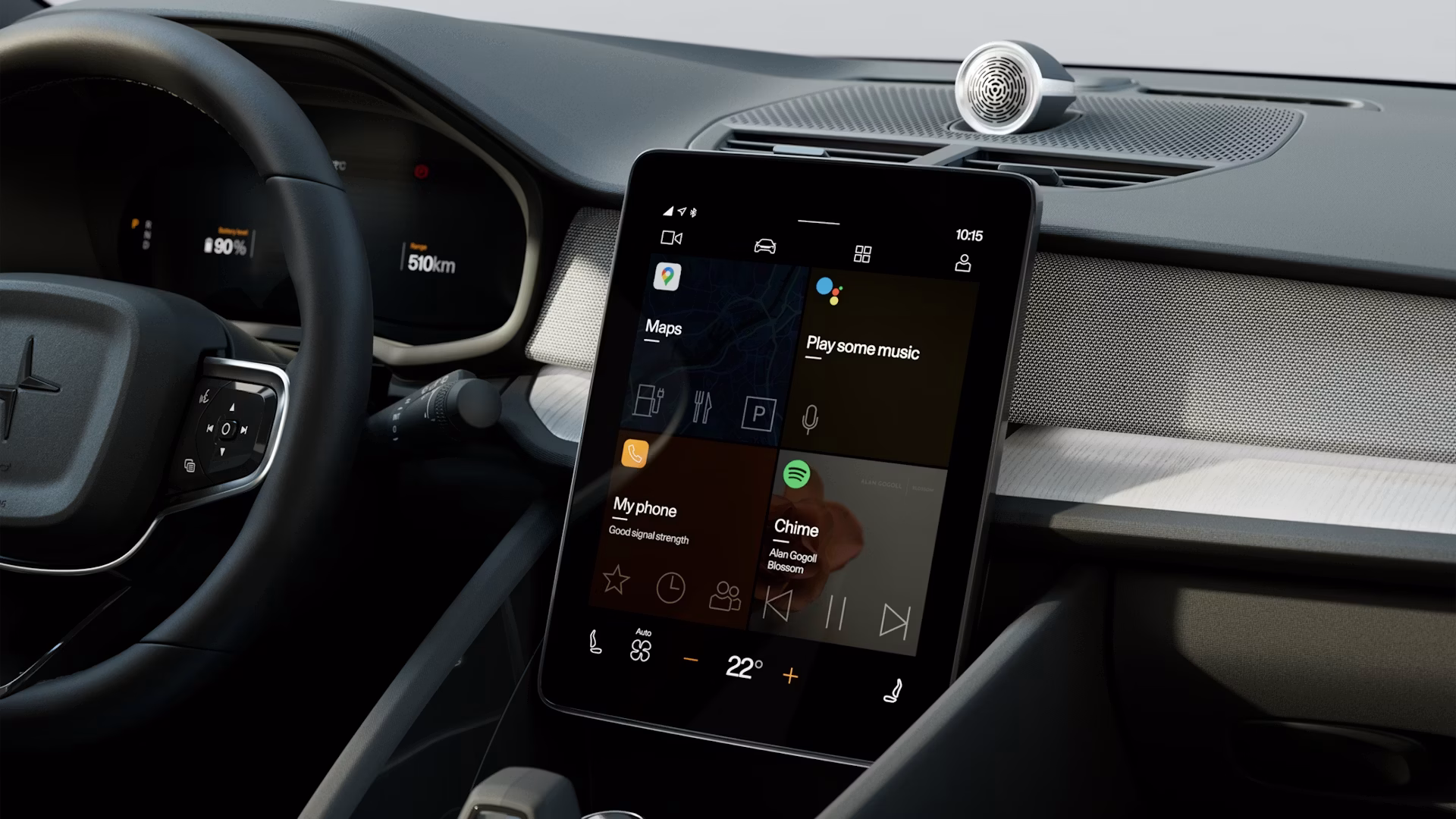 Polestar 2 intérieur