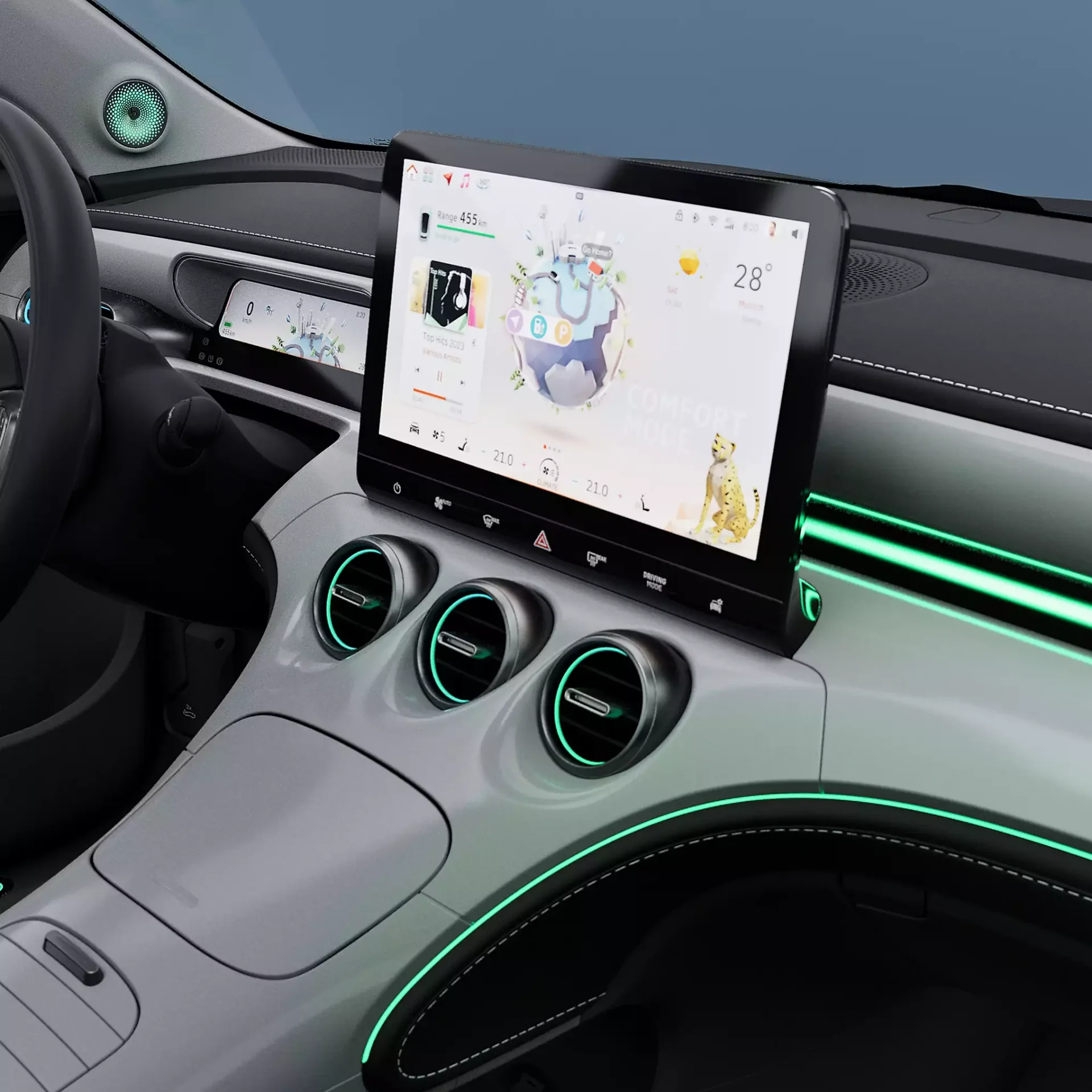 Smart #3 intérieur 2