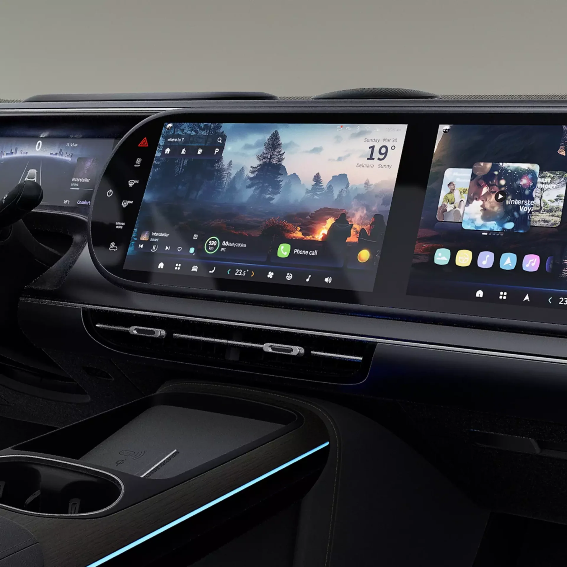 Smart #5 intérieur