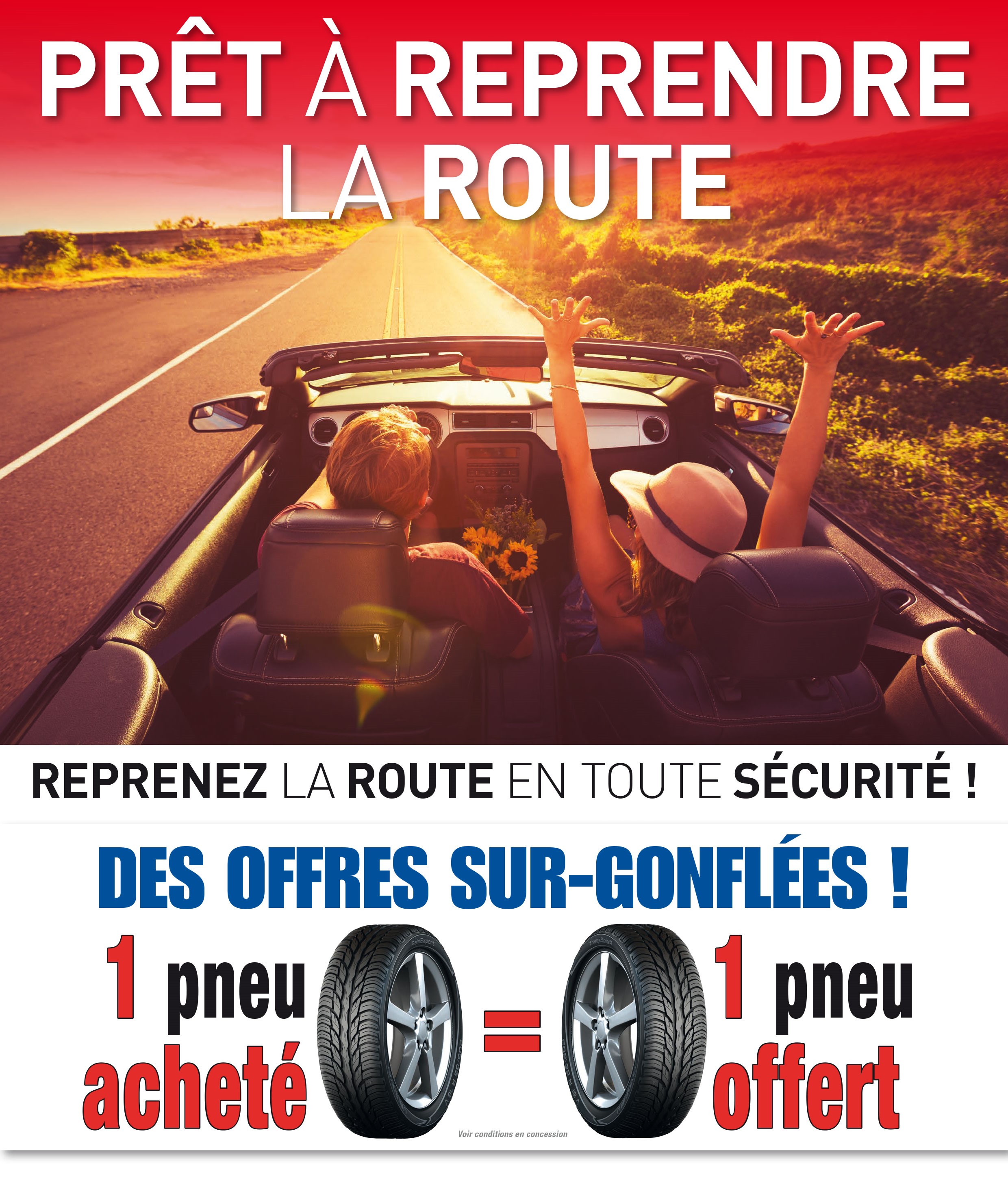 Un Pneu Acheté Le 2ème Offert