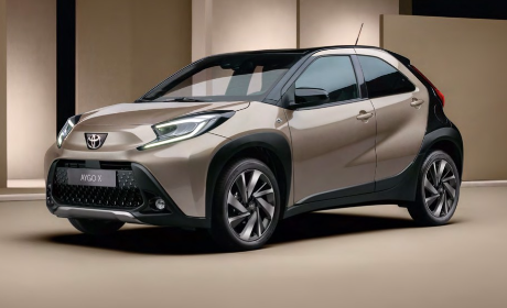 toyota-aygo-x-beige.PNG Nouveau crossover urbain Toyota Aygo X