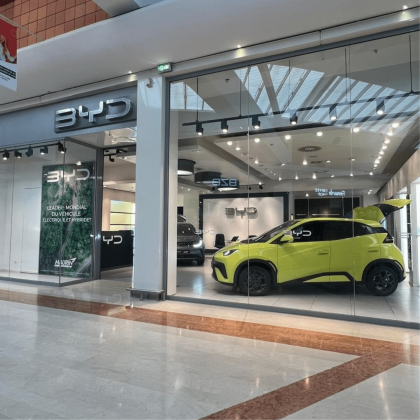 BYD Avignon s’installe à Aushopping Avignon Nord