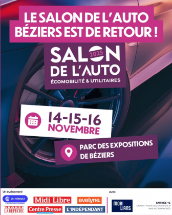 Le Salon Auto de Béziers approche !