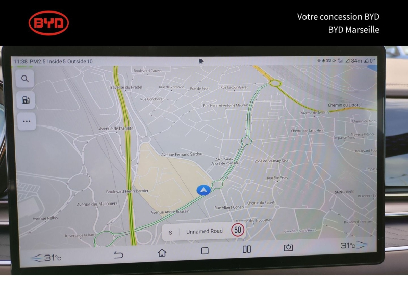 Photo 10 de l’annonce de BYD Han d’occasion à vendre à MARSEILLE