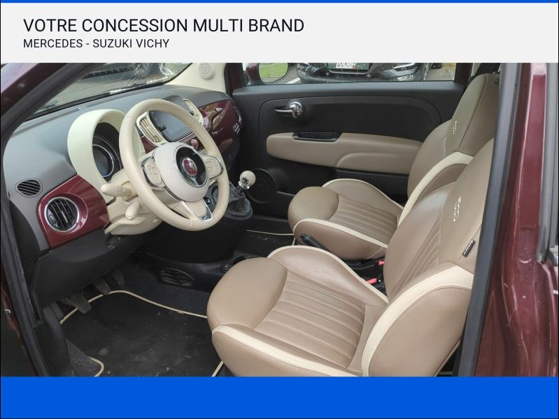 Photo 10 de l’annonce de FIAT 500 d’occasion à vendre à BELLERIVE-SUR-ALLIER