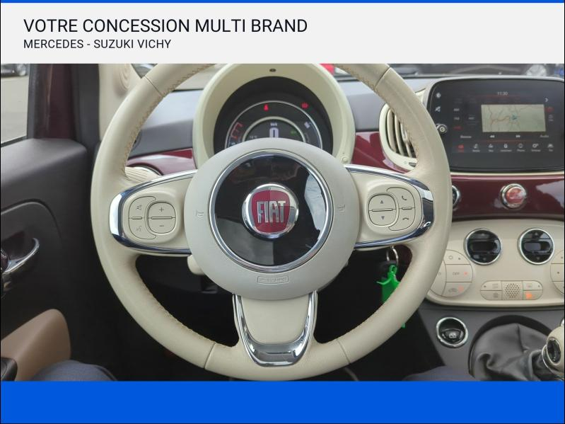 Photo 13 de l’annonce de FIAT 500 d’occasion à vendre à BELLERIVE-SUR-ALLIER