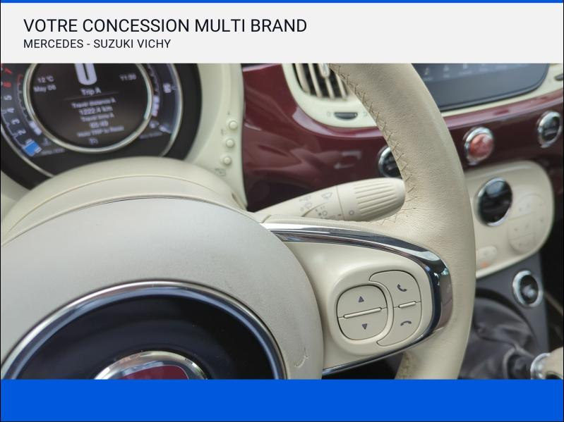 Photo 15 de l’annonce de FIAT 500 d’occasion à vendre à BELLERIVE-SUR-ALLIER