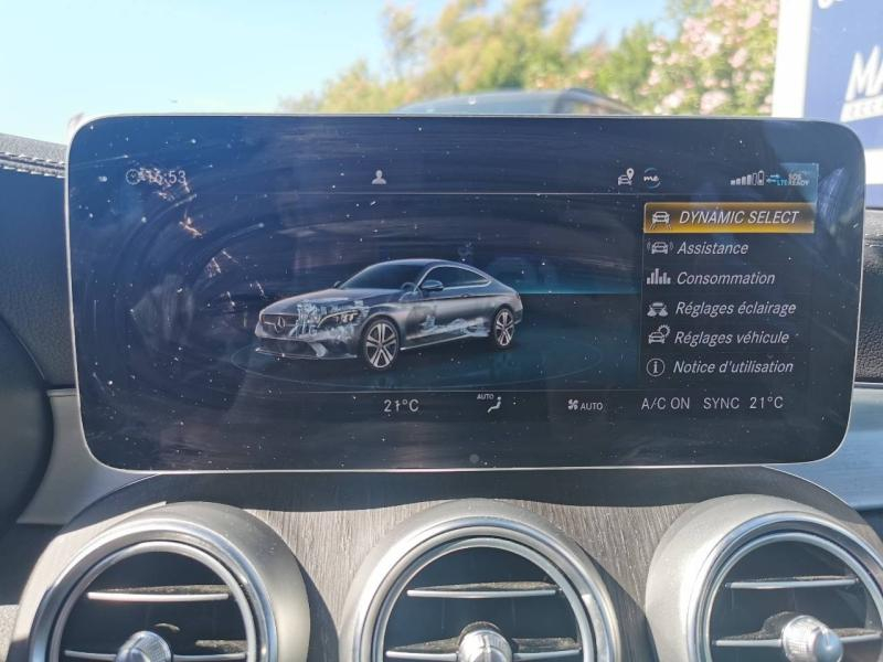 Photo 12 de l’annonce de MERCEDES-BENZ Classe C Coupé d’occasion à vendre à VITROLLES