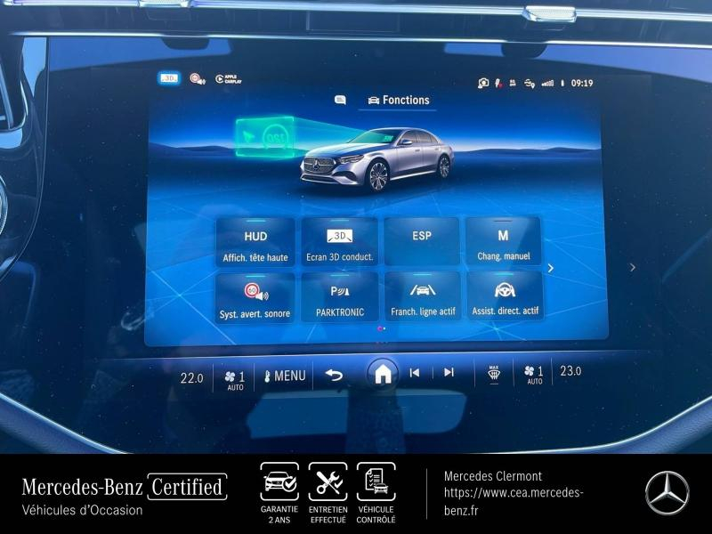 Photo 19 de l’annonce de MERCEDES-BENZ Classe E d’occasion à vendre à AUBIÈRE