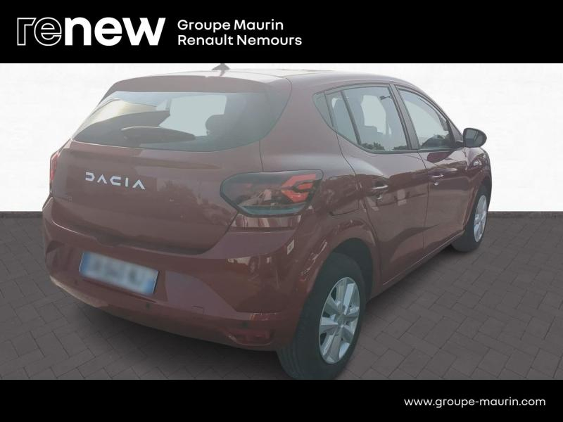 Photo 5 de l’annonce de DACIA Sandero d’occasion à vendre à SAINT PIERRE LES NEMOURS