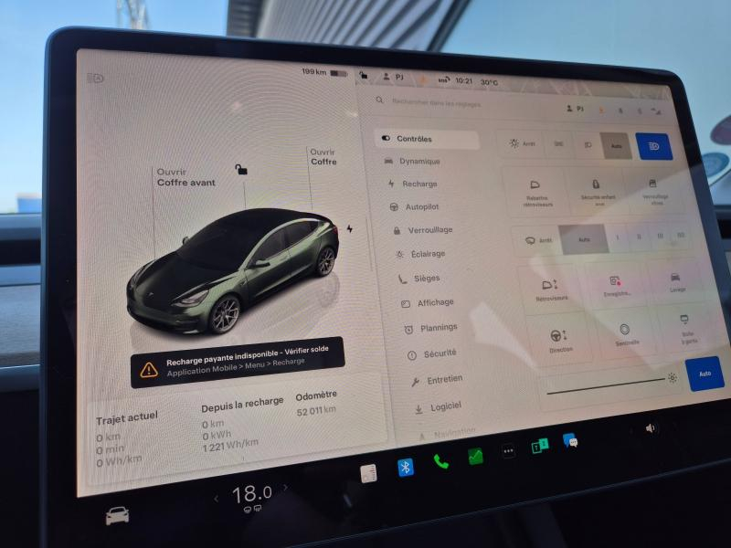 Photo 18 de l’annonce de TESLA Model 3 d’occasion à vendre à AVIGNON