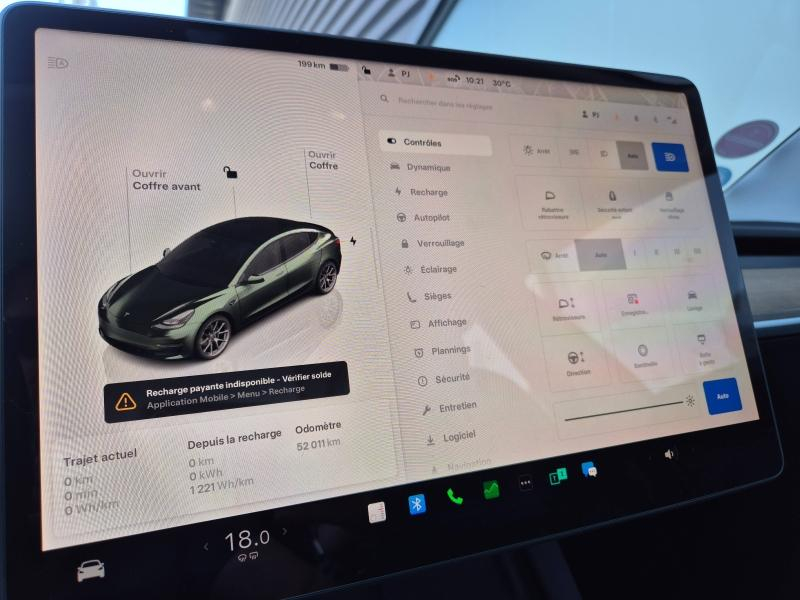 Photo 19 de l’annonce de TESLA Model 3 d’occasion à vendre à AVIGNON