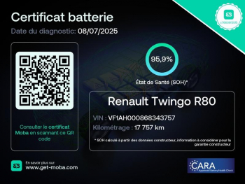 RENAULT Twingo E-Tech Electric Urban Night R80 Achat IntÃ©gral
