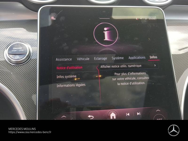 Photo 20 de l’annonce de MERCEDES-BENZ Classe C d’occasion à vendre à MONTLUÇON