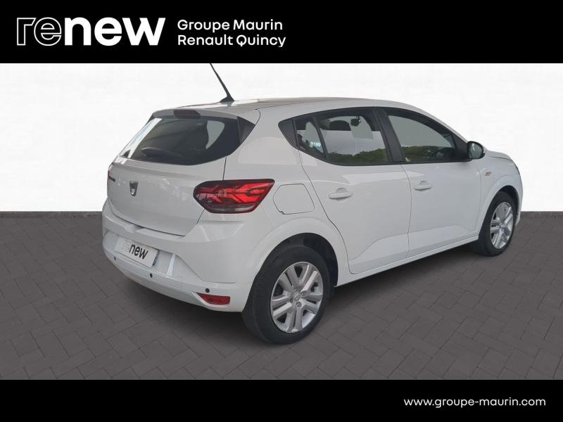 Photo 4 de l’annonce de DACIA Sandero d’occasion à vendre à QUINCY-SOUS-SÉNART