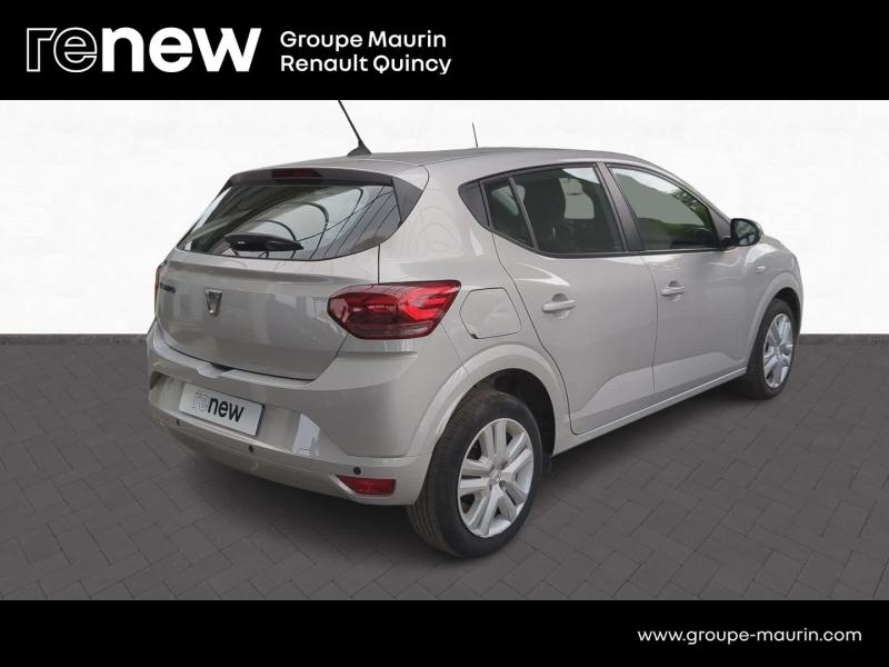 Photo 4 de l’annonce de DACIA Sandero d’occasion à vendre à QUINCY-SOUS-SÉNART