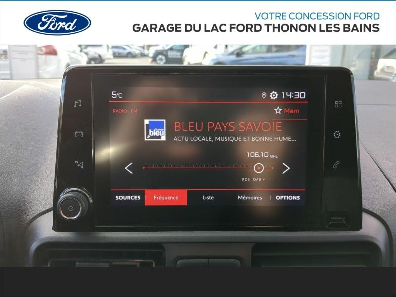 Photo 10 de l’annonce de CITROEN Berlingo Van VUL d’occasion à vendre à THONON