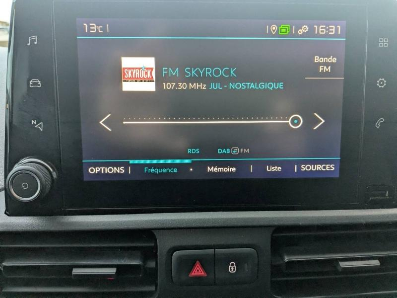 Photo 17 de l’annonce de CITROEN Berlingo Van VUL d’occasion à vendre à FRÉJUS