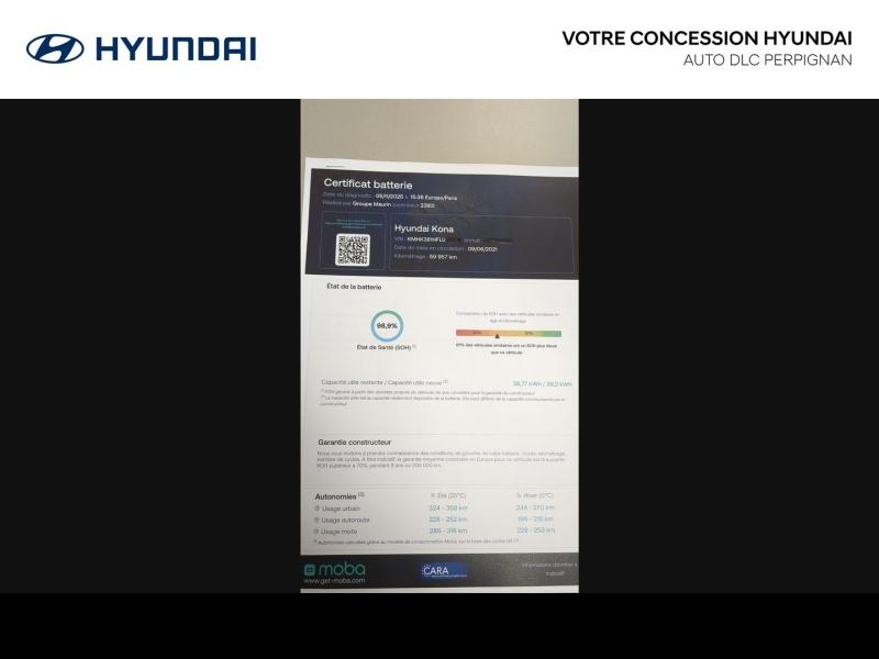 Photo 3 de l’annonce de HYUNDAI Kona d’occasion à vendre à CARCASSONNE