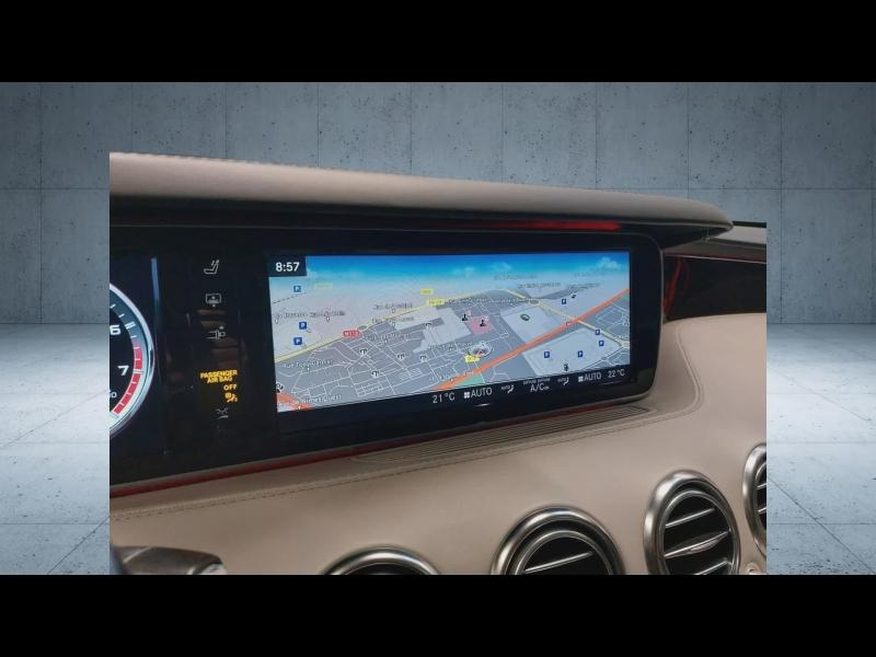 Photo 11 de l’annonce de MERCEDES-BENZ Classe S Coupe/CL d’occasion à vendre à NIMES