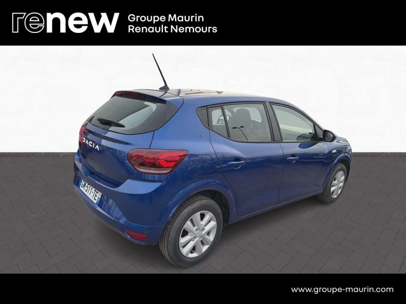 Photo 8 de l’annonce de DACIA Sandero d’occasion à vendre à SAINT PIERRE LES NEMOURS