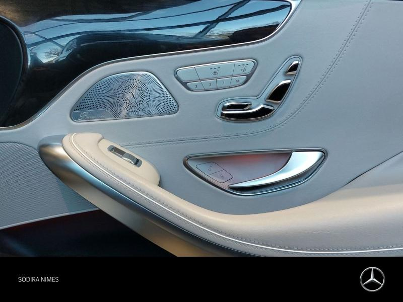 Photo 18 de l’annonce de MERCEDES-BENZ Classe S Coupe/CL d’occasion à vendre à NIMES