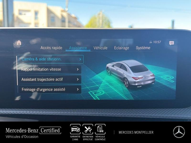 Photo 19 de l’annonce de MERCEDES-BENZ CLA d’occasion à vendre à MONTPELLIER
