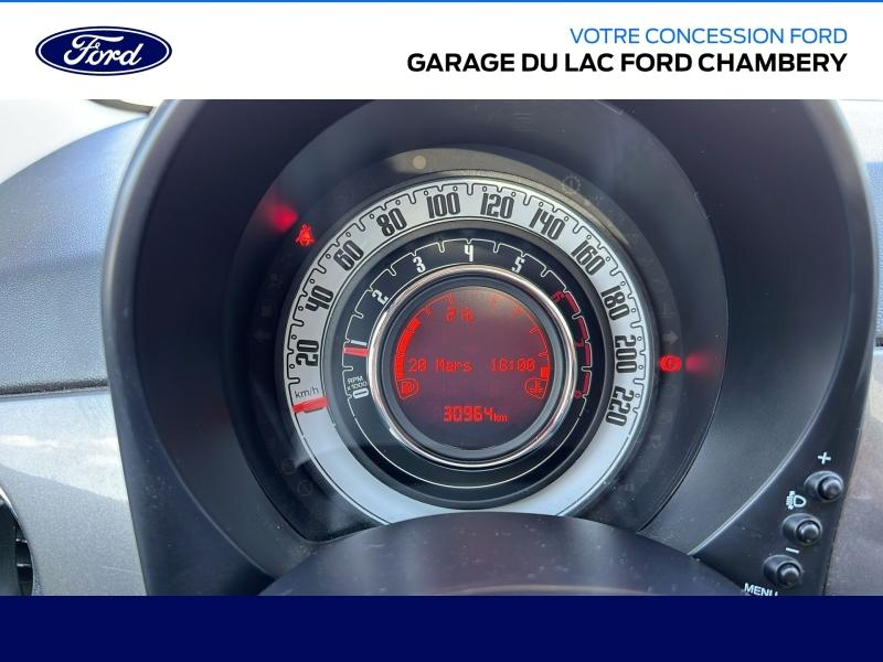 Photo 15 de l’annonce de FIAT 500 d’occasion à vendre à CHAMBERY