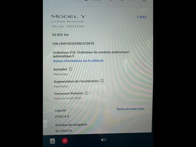 Photo 4 de l’annonce de TESLA Model Y d’occasion à vendre à AVIGNON